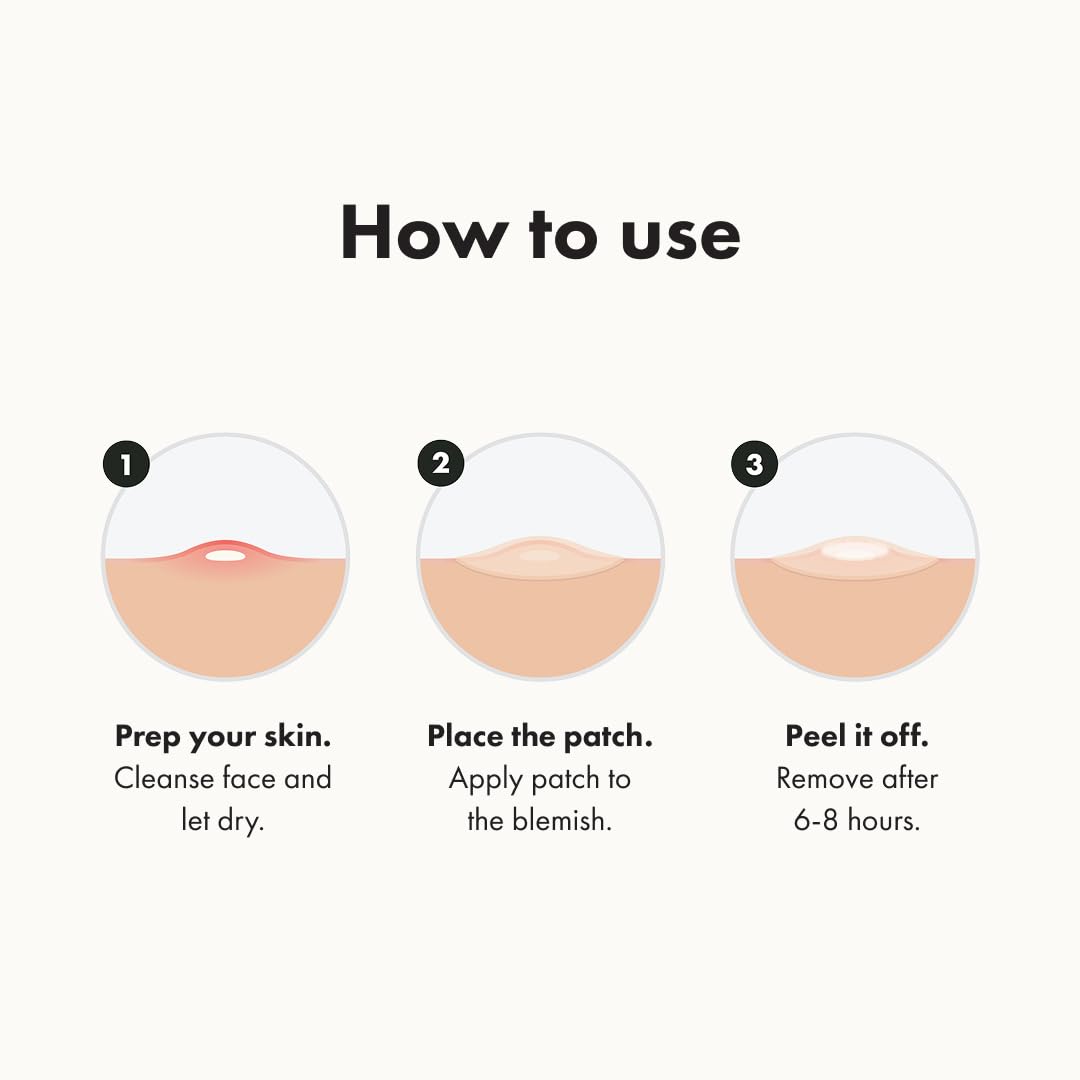 Mighty Patch Hero Cosmetics Original Nighttime Acne Pimple Patches, 36 Ct | #1 Hydrocolloid Acne Patches, Shrinking Zits & Whiteheads in 1 Use, Spot Treatment, Pimple Stickers for Face