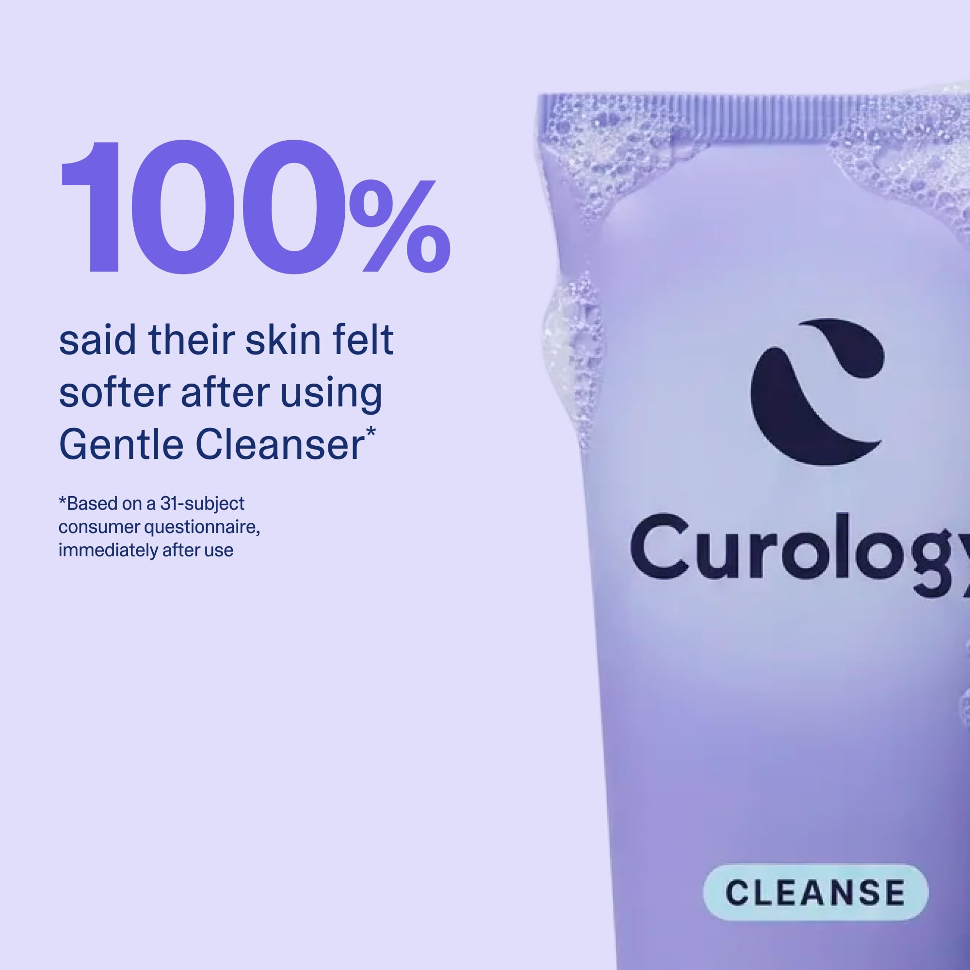 Curology Gel Face Moisturizer, Hyaluronic Acid Lotion for All Skin Types | Lightweight non greasy, glycerin helps reduce fine lines, buildable daily use formula, fragrance free, vegan and cruelty free