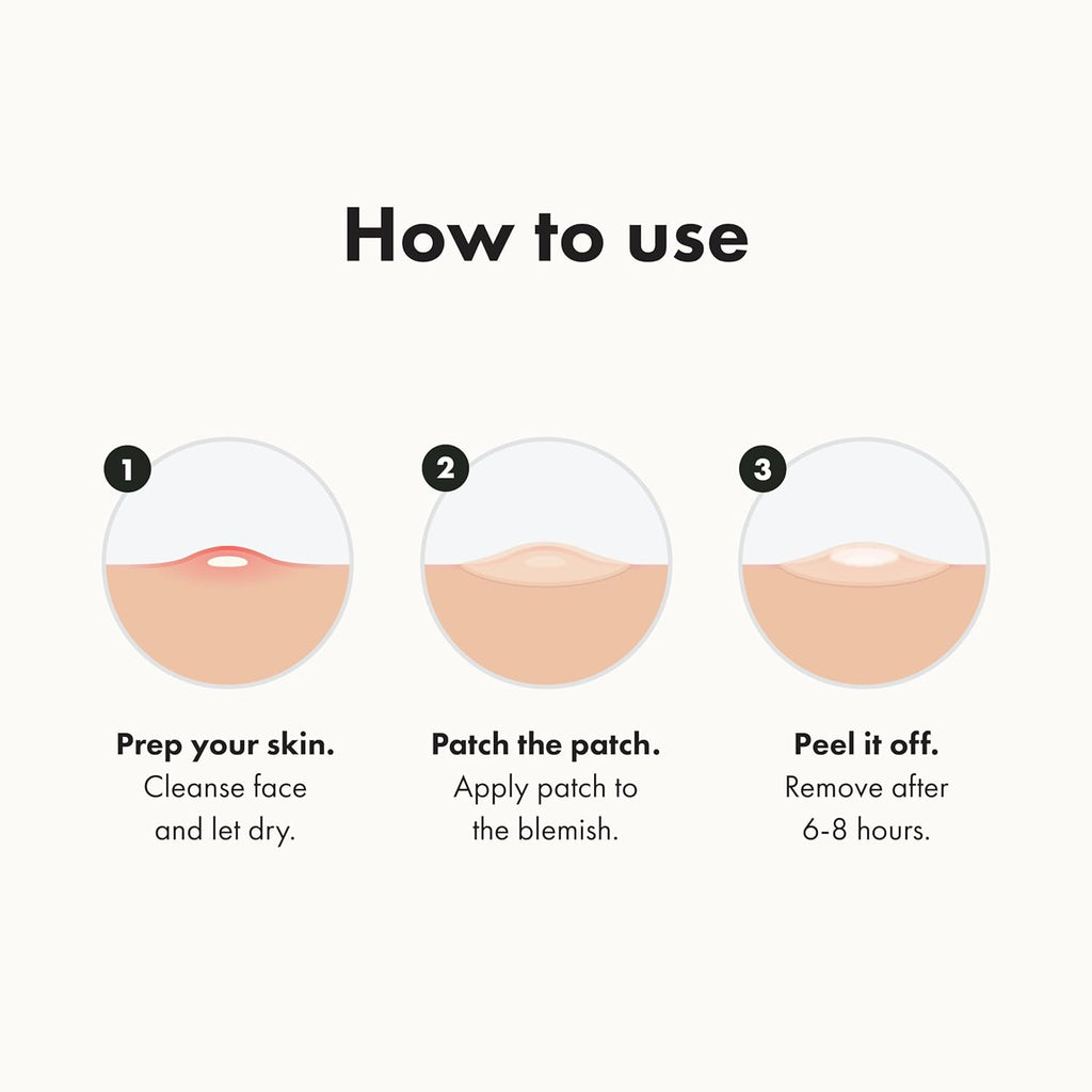 Mighty Patch Hero Cosmetics Original Nighttime Acne Pimple Patches, 36 Ct | #1 Hydrocolloid Acne Patches, Shrinking Zits & Whiteheads in 1 Use, Spot Treatment, Pimple Stickers for Face
