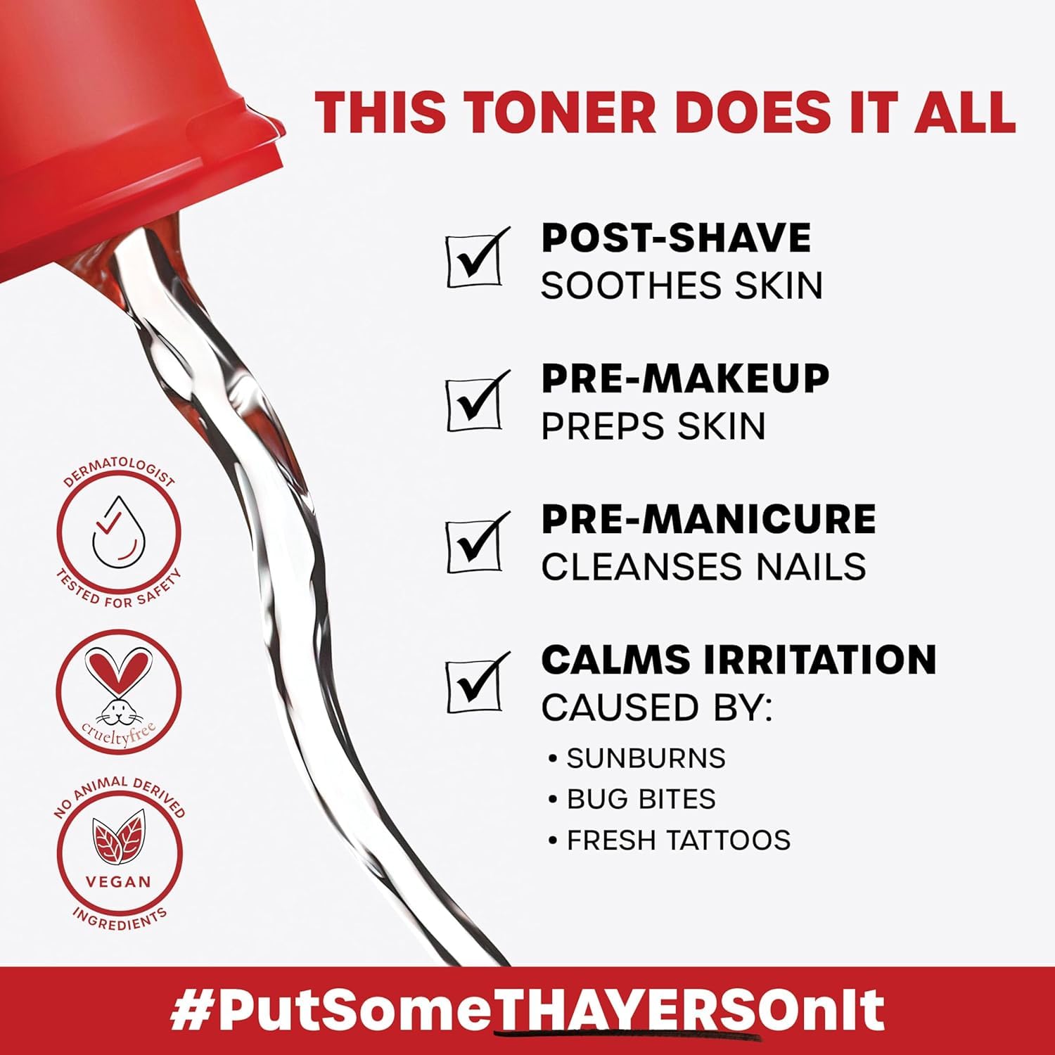 THAYERS Alcohol-Free, Hydrating, Unscented Witch Hazel Facial Toner with Aloe Vera Formula, Vegan, Dermatologist Tested and Recommended, 12 Oz (Packaging May Vary)