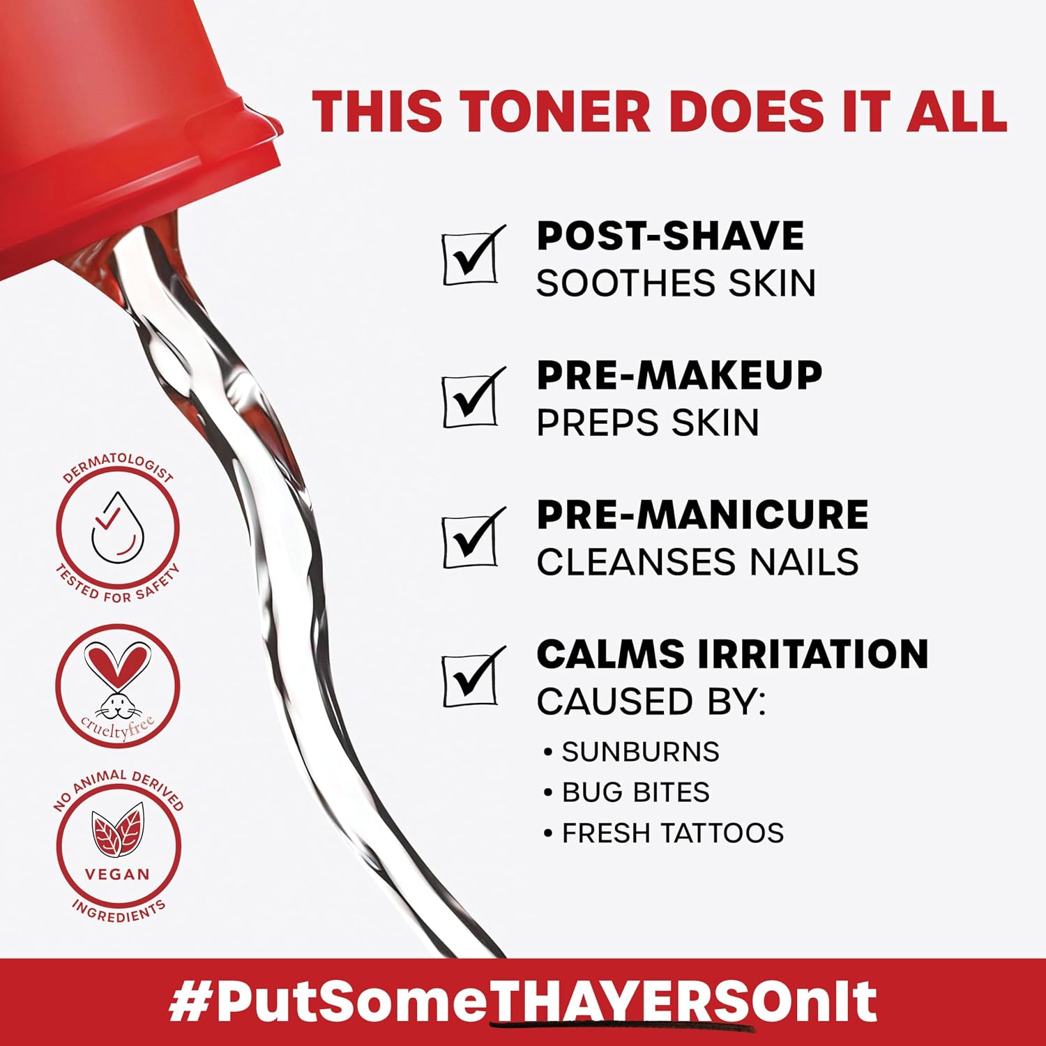 THAYERS Alcohol-Free, Hydrating, Unscented Witch Hazel Facial Toner with Aloe Vera Formula, Vegan, Dermatologist Tested and Recommended, 12 Oz (Packaging May Vary)