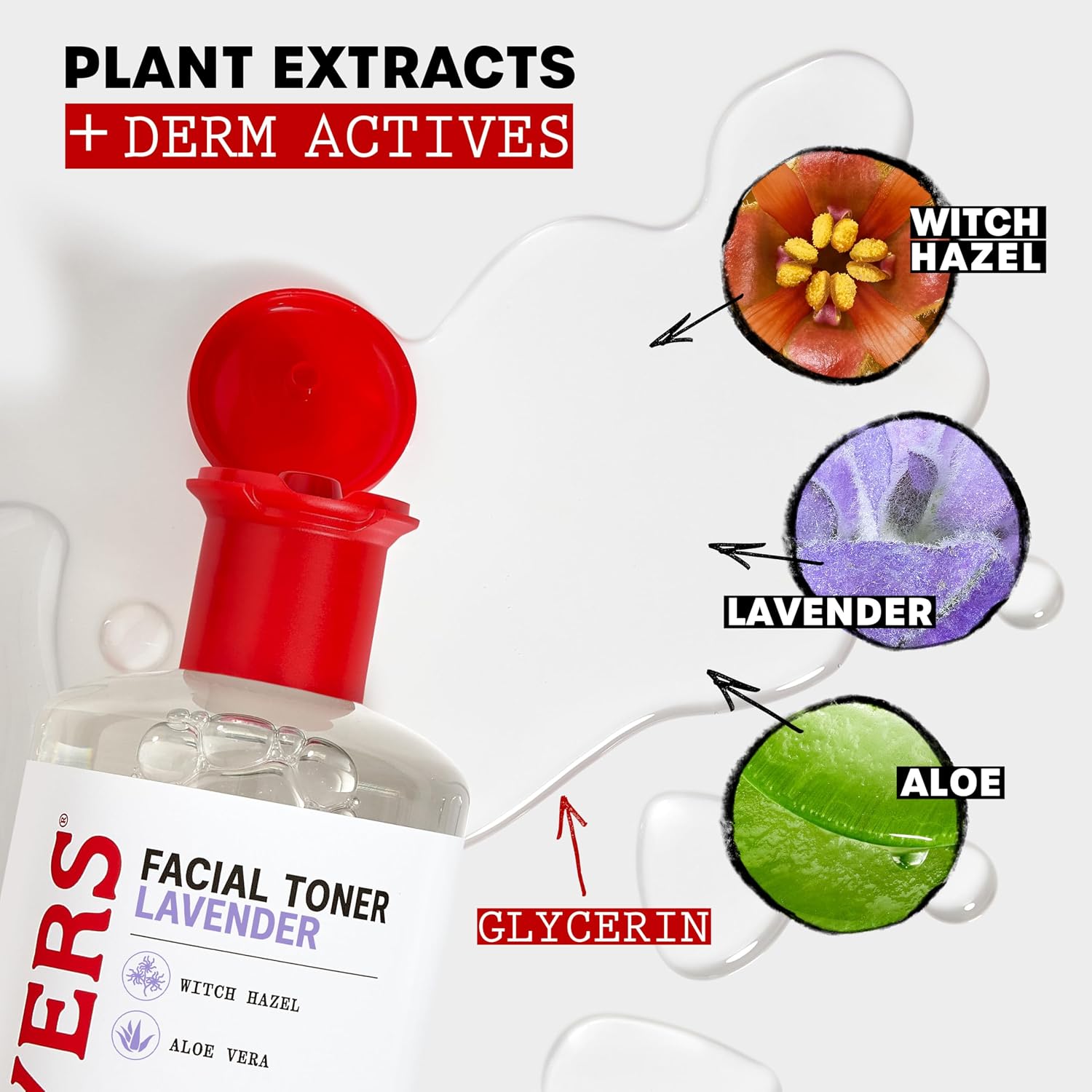THAYERS Alcohol-Free, Hydrating, Unscented Witch Hazel Facial Toner with Aloe Vera Formula, Vegan, Dermatologist Tested and Recommended, 12 Oz (Packaging May Vary)