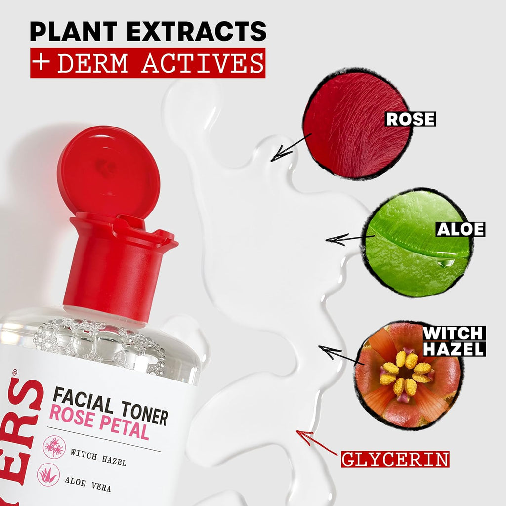THAYERS Alcohol-Free, Hydrating, Unscented Witch Hazel Facial Toner with Aloe Vera Formula, Vegan, Dermatologist Tested and Recommended, 12 Oz (Packaging May Vary)