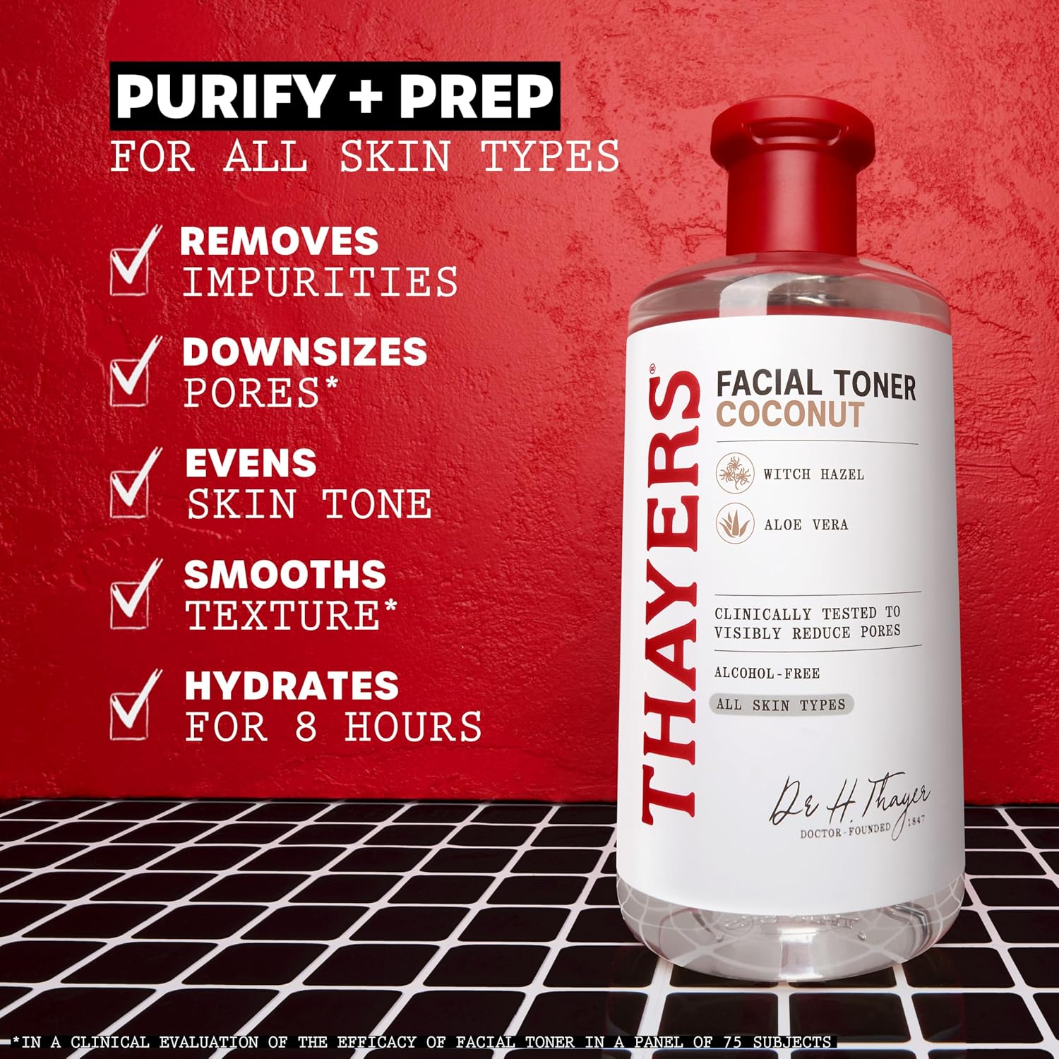 THAYERS Alcohol-Free, Hydrating, Unscented Witch Hazel Facial Toner with Aloe Vera Formula, Vegan, Dermatologist Tested and Recommended, 12 Oz (Packaging May Vary)