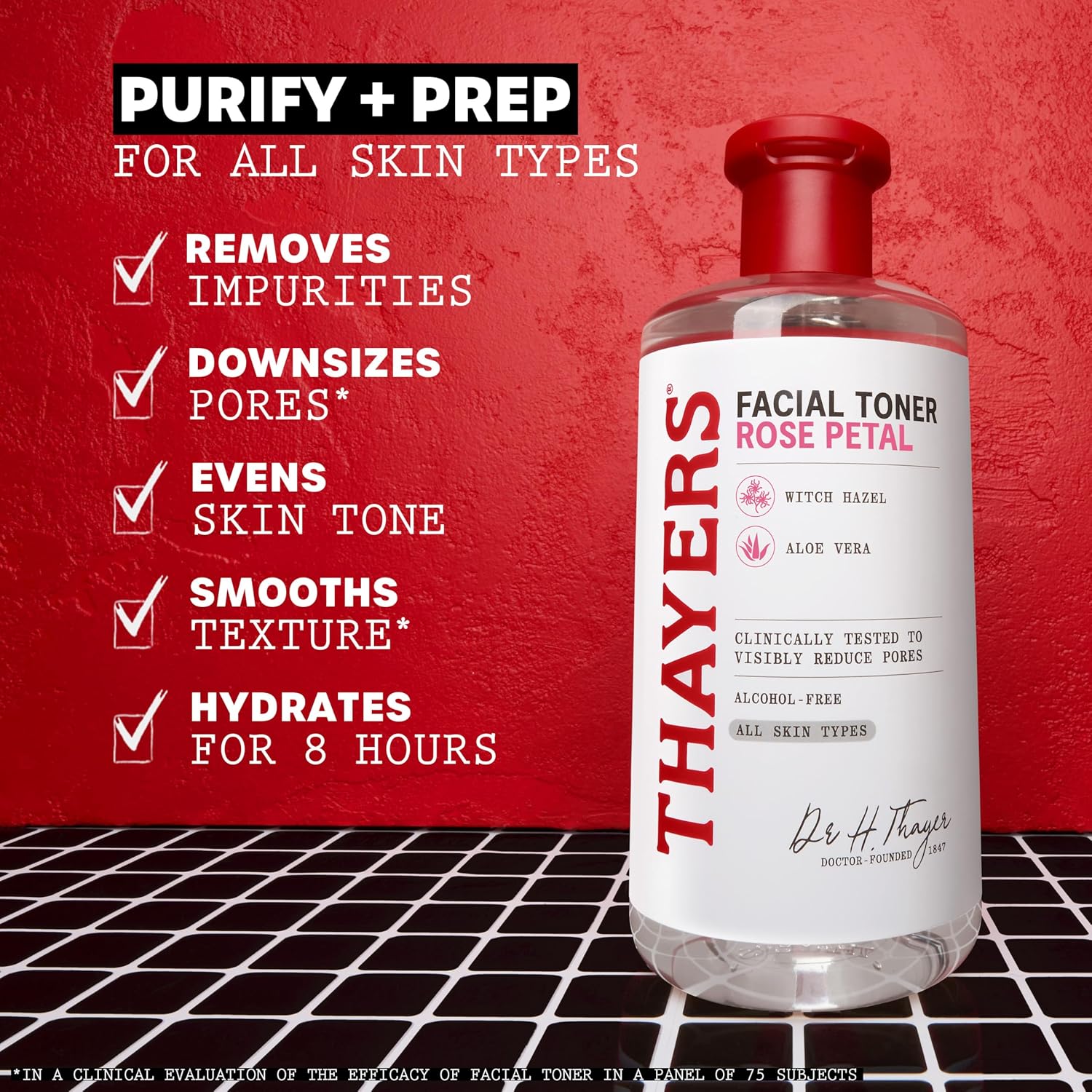 THAYERS Alcohol-Free, Hydrating, Unscented Witch Hazel Facial Toner with Aloe Vera Formula, Vegan, Dermatologist Tested and Recommended, 12 Oz (Packaging May Vary)
