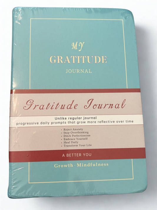 Soulfully Clear Gratitude Hardcover Journal with Prompts - Soulfully Clear