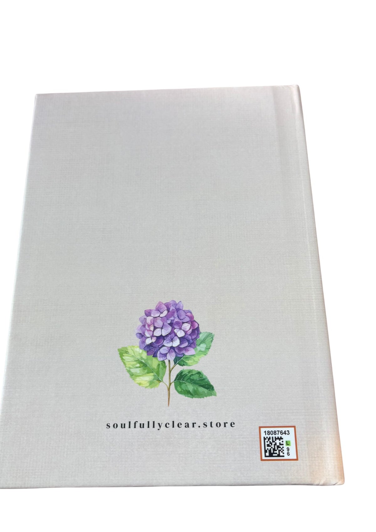 Purpose Journal — Romans 8:28 Hardcover Notebook | Write Your Vision - Soulfully Clear