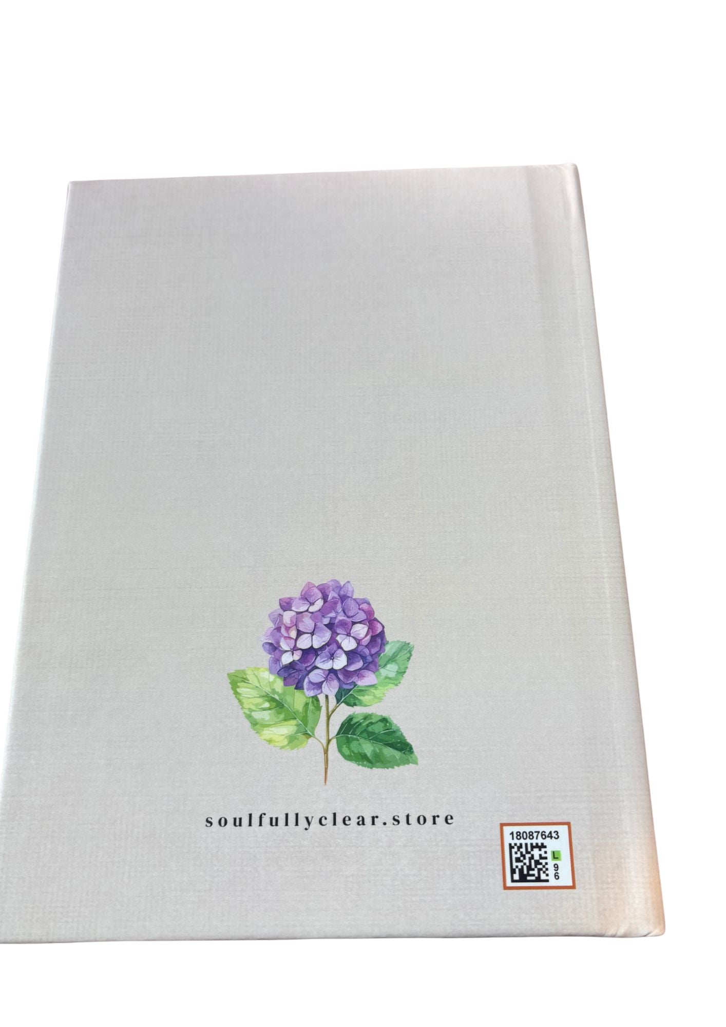 Purpose Journal — Romans 8:28 Hardcover Notebook | Write Your Vision - Soulfully Clear