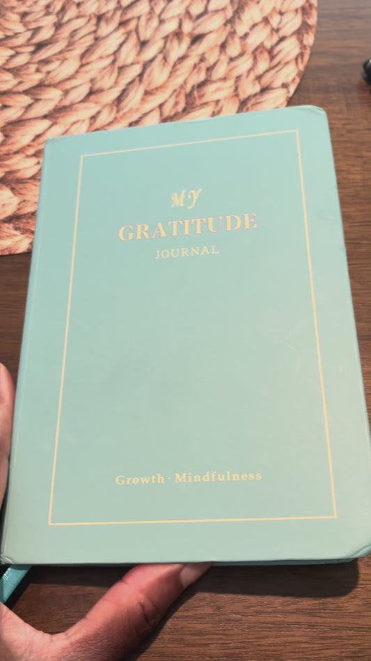 Soulfully Clear Gratitude Journal with Prompts